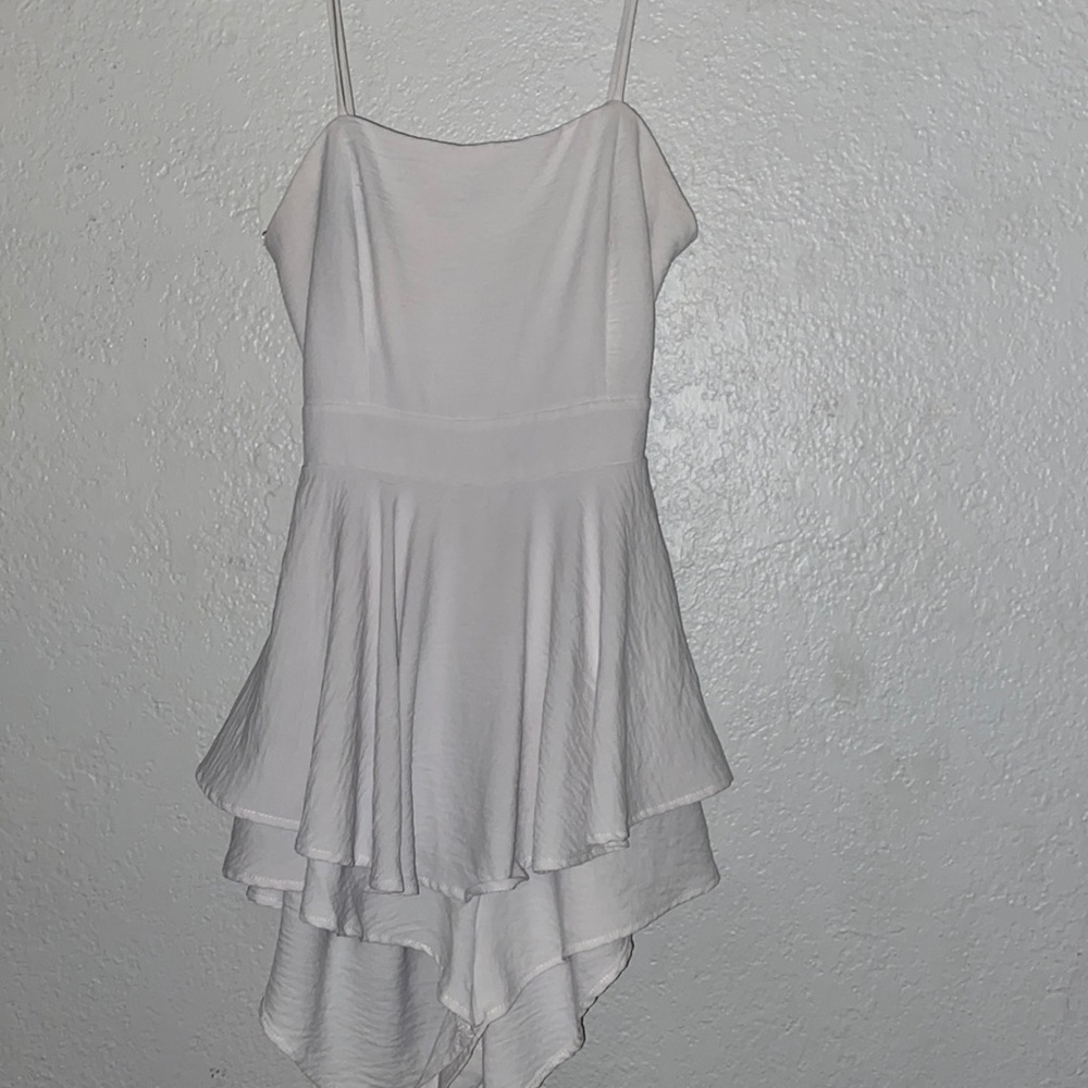 All white lovely day romper size small !